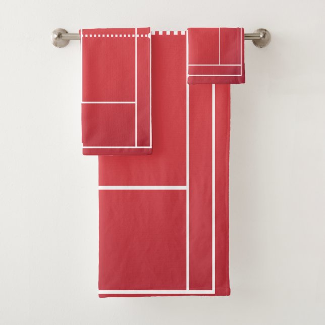 Farben anzeigen - Tennis Badhandtuch Set (Insitu)