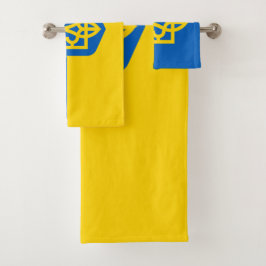 Farben anzeigen - Ukraine Badhandtuch Set
