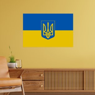 Farben anzeigen - Ukraine Poster
