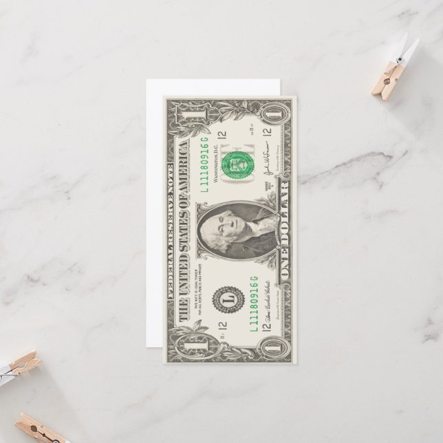 Farben anzeigen - US-Dollar (Vorderseite/Rückseite Beispiel)