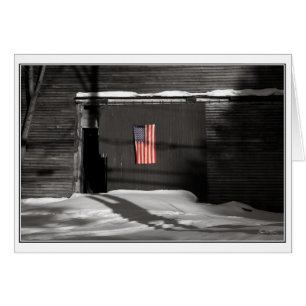 Farben auf einer Scheunen-Tür