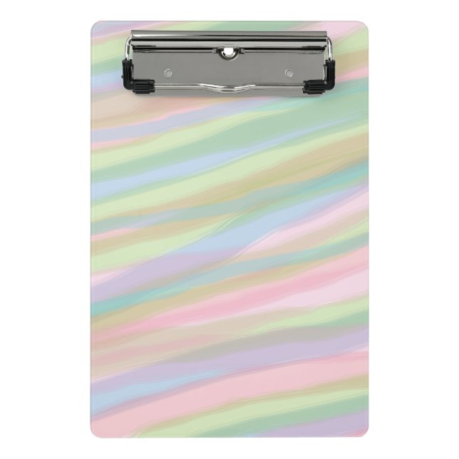 Farben aus Baumwolle Mini-Zwischenablage Mini Klemmbrett (Vorderseite)