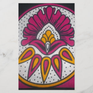 Farben cool retro vintage afrikanisch traditionell