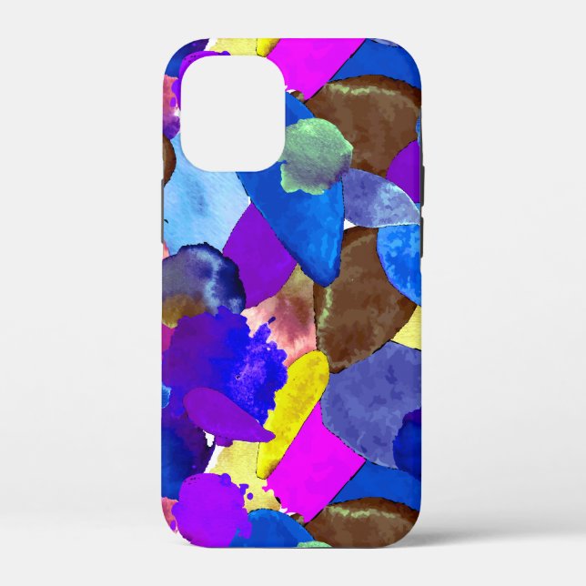 Farben Crash 4 Case-Mate iPhone Hülle (Rückseite)