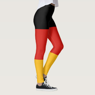 FARBEN DER DEUTSCHEN FLAGGE Streifen + Ihre Ideen Leggings