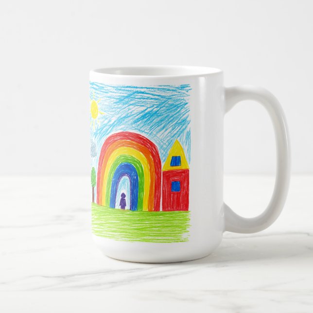 Farben der Freude Kaffeetasse (Rechts)
