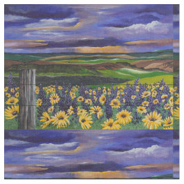 Farben der Hochebene Stoff