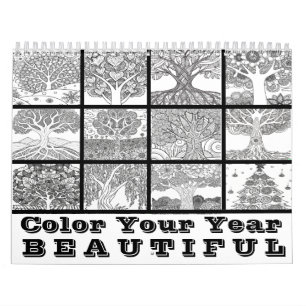 Färben der Kalenderfarbe für die Jahresstruktur Kalender