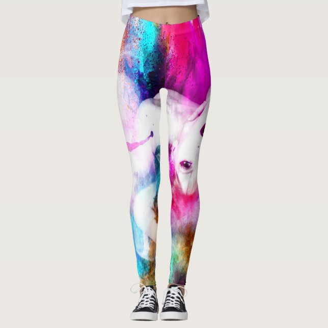 Farben der Leidenschaft Leggings (Vorderseite)