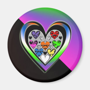 Farben der Liebe Magnet