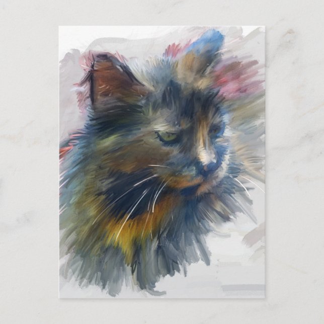 Farben der Liebe Postkarte (Vorderseite)