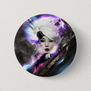 Farben der Mode - Abzeichen Button