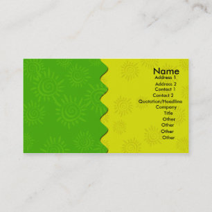 Farben der Natur Visitenkarte