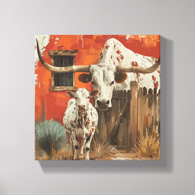 Farben der Ranch-Leinwand gesteppte Leinwand (Vorderseite)