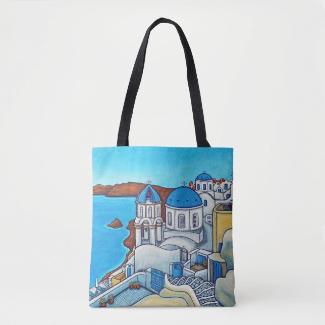 Farben der Santorini Schulter-Taschen-Tasche (Vorderseite)
