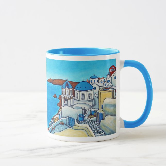 Farben der Santorini-Tasse Tasse (Rechts)