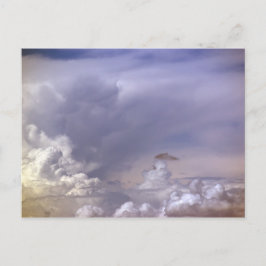 Farben der Sky Postcard Postkarte