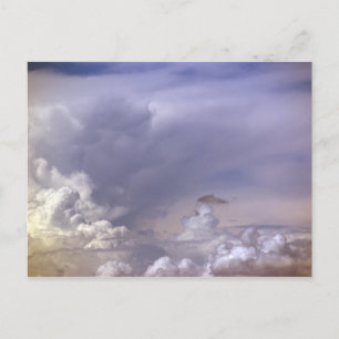 Farben der Sky Postcard Postkarte