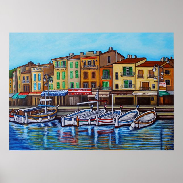 Farben des Cassis Value Poster Print (Vorne)