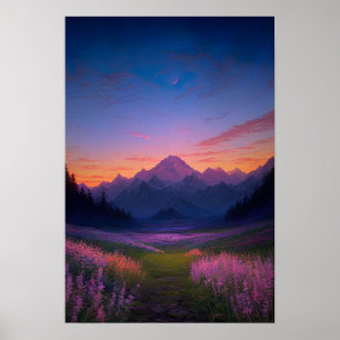 Farben des Horizonts Poster