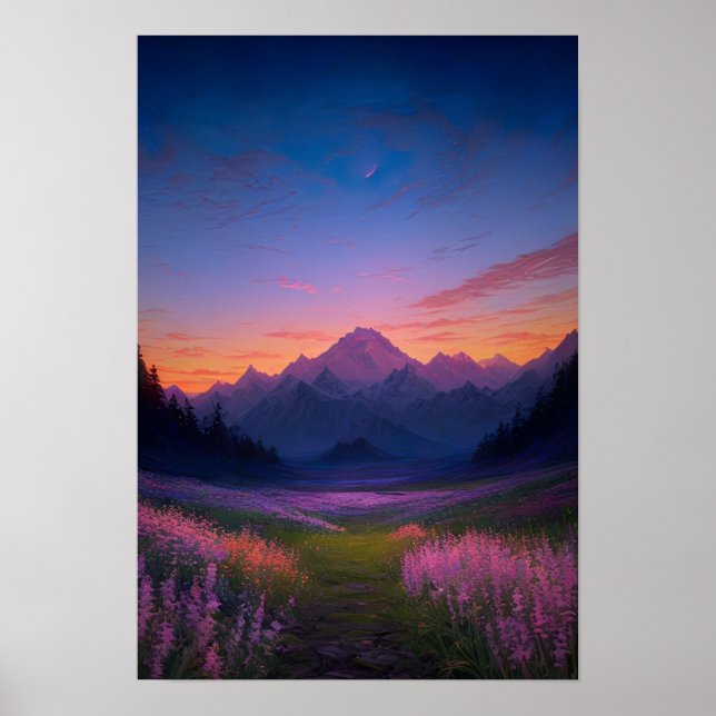 Farben des Horizonts Poster (Vorne)