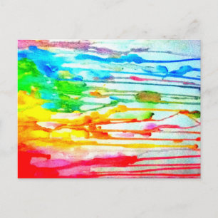 Farben des Lebens Postkarte
