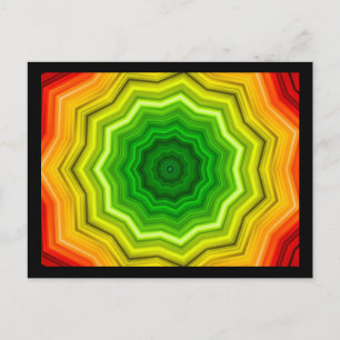 Farben des Lebens Postkarte