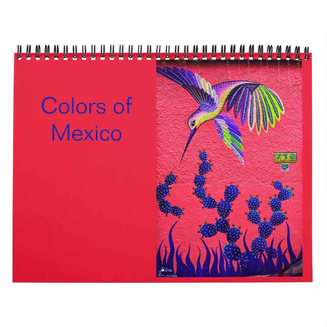Farben des Oaxaca-Kalenders Kalender (Titelbild)