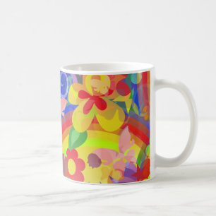 Farben des Powers der Blume Tasse