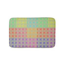 Farben des Rainbow-Alternativmusters Badematte