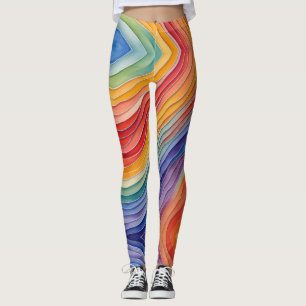 Farben des Regenbogens Leggings