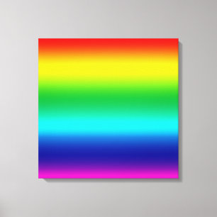 Farben des Regenbogens Leinwanddruck