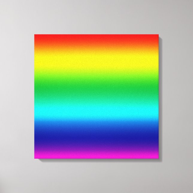 Farben des Regenbogens Leinwanddruck (Vorderseite)