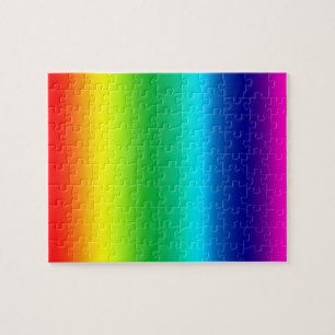 Farben des Regenbogens Puzzle