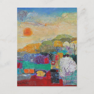 Farben des Sommers 2014 Postkarte