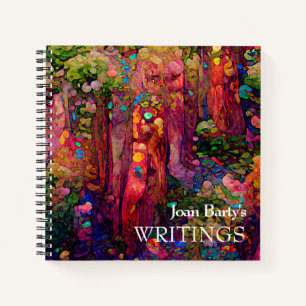 Farben des Waldes Notizbuch