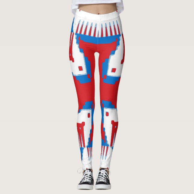 Farben einer Nation Leggings (Vorderseite)