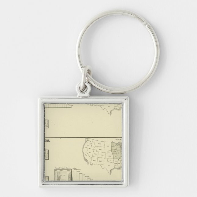 Färben, Finish, Strumpfwaren, Strick Schlüsselanhänger (Vorne)