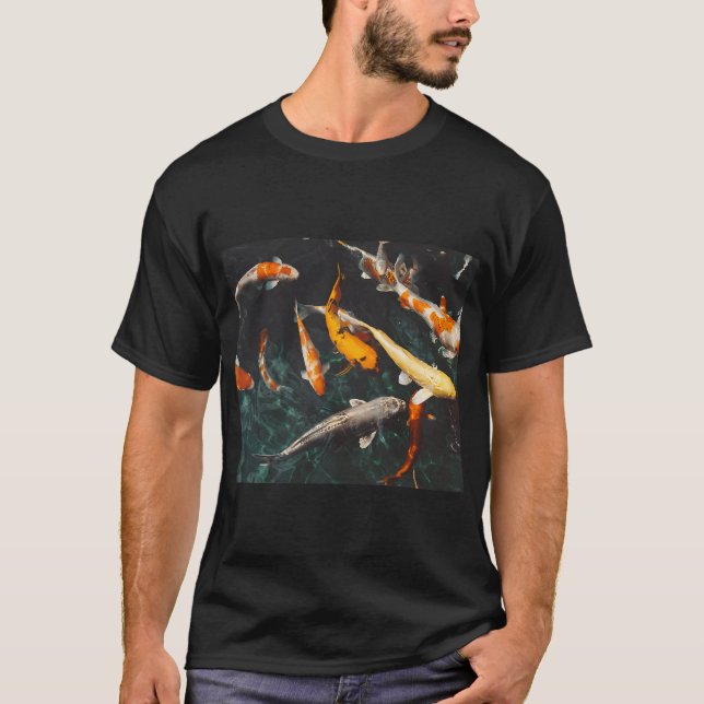 Farben Fische im Meer T-Shirt (Vorderseite)