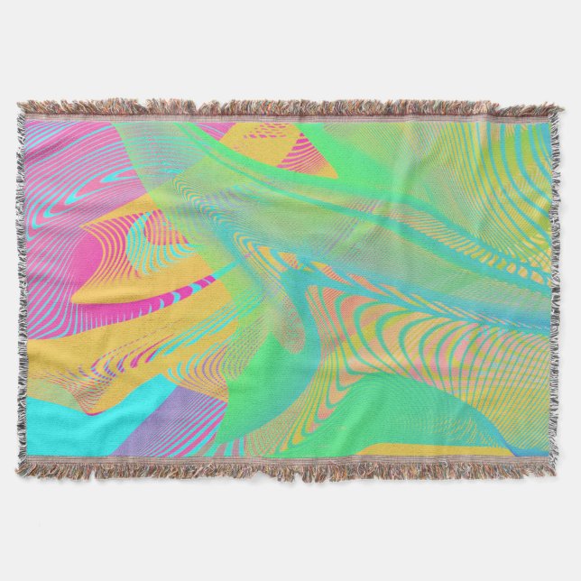 FARBEN FLUO - Fraktal Art - Decke (Vorderseite)