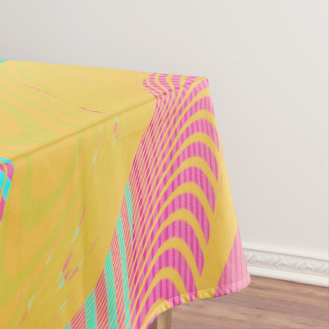 FARBEN FLUO - Fraktal Art - Tischdecke (Beispiel)
