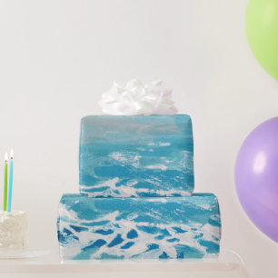 Farben für gestrichenes Wasser Geschenkpapier