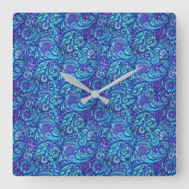 Farben für klassische Stile Quadratische Wanduhr