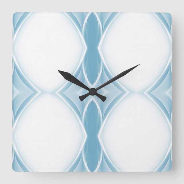 Farben für klassische Stile Quadratische Wanduhr (Vorderseite)