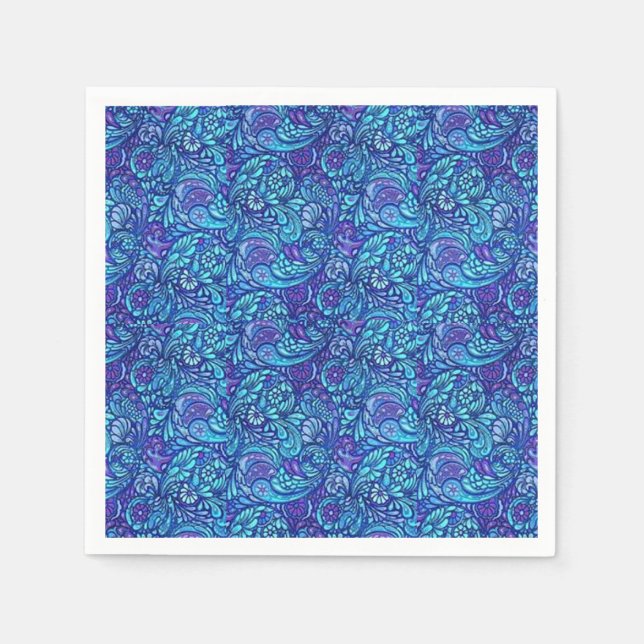 Farben für klassische Stile Serviette (Vorderseite)