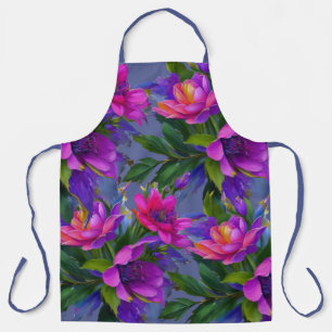 Farben für tropische Blume Schürze