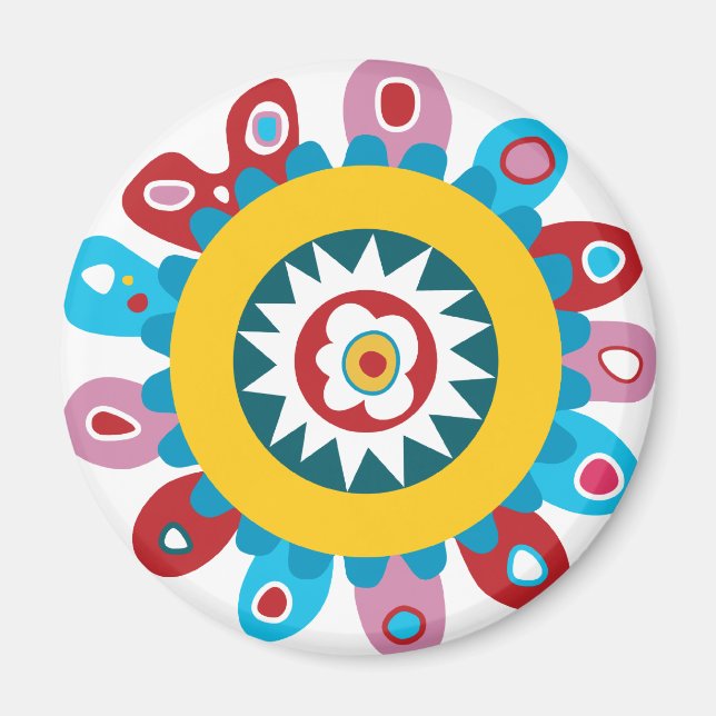 Farben in der Liebe Magnet (Vorne)
