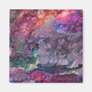 Farben in der Nacht Magnet
