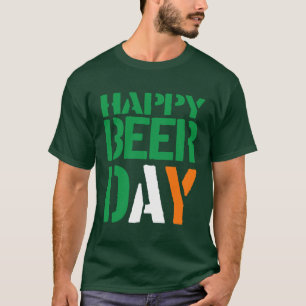 Färben Iren 2016 St. Patricks glücklichen Bier-Tag T-Shirt