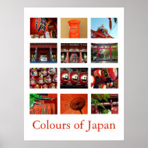 Farben Japans (rot/milion)